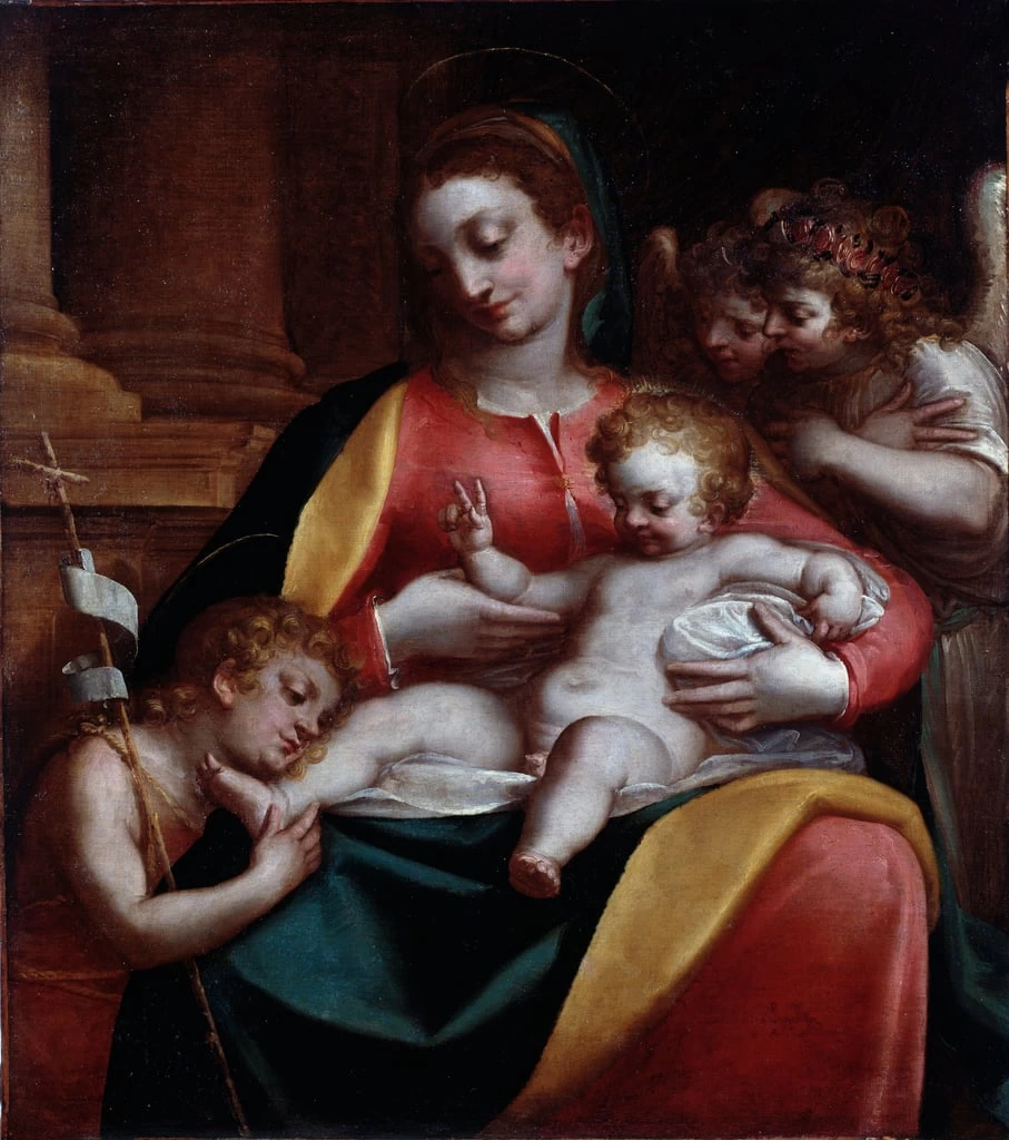 Madonna col Bambino e Giovannino